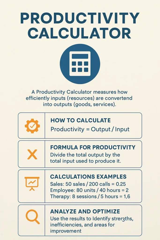 How to Calculate Productivity