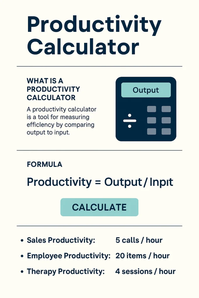 Productivity Calculator